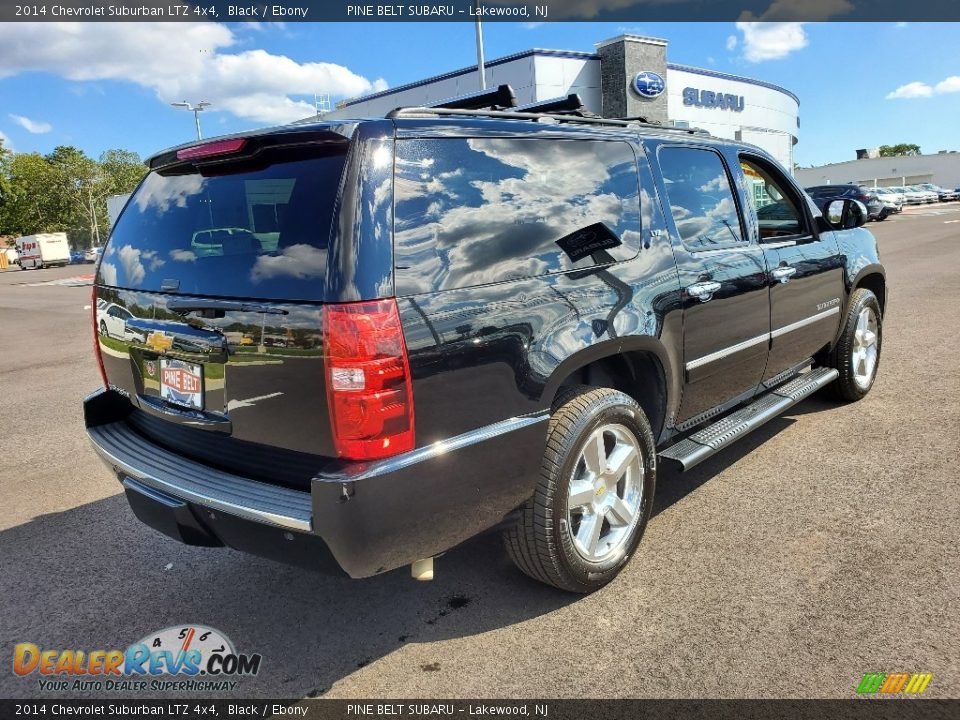 2014 Chevrolet Suburban LTZ 4x4 Black / Ebony Photo #25