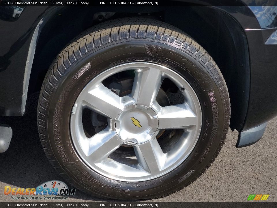 2014 Chevrolet Suburban LTZ 4x4 Black / Ebony Photo #27