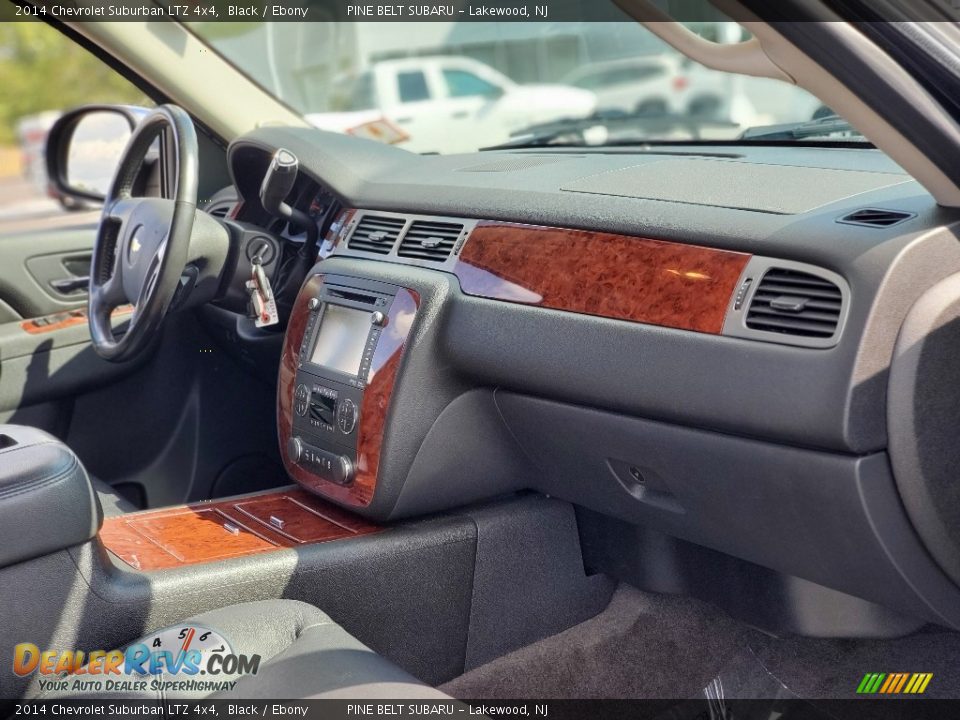 2014 Chevrolet Suburban LTZ 4x4 Black / Ebony Photo #29