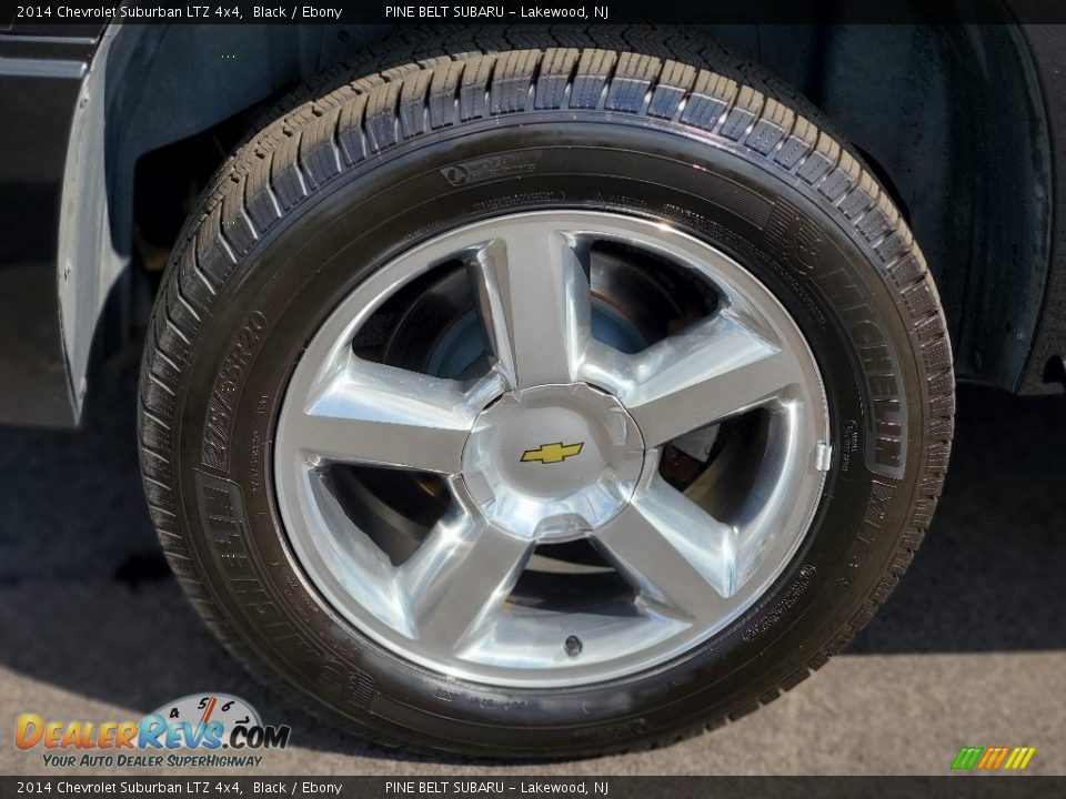 2014 Chevrolet Suburban LTZ 4x4 Black / Ebony Photo #33