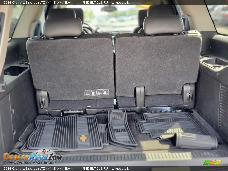 2014 Chevrolet Suburban LTZ 4x4 Black / Ebony Photo #34