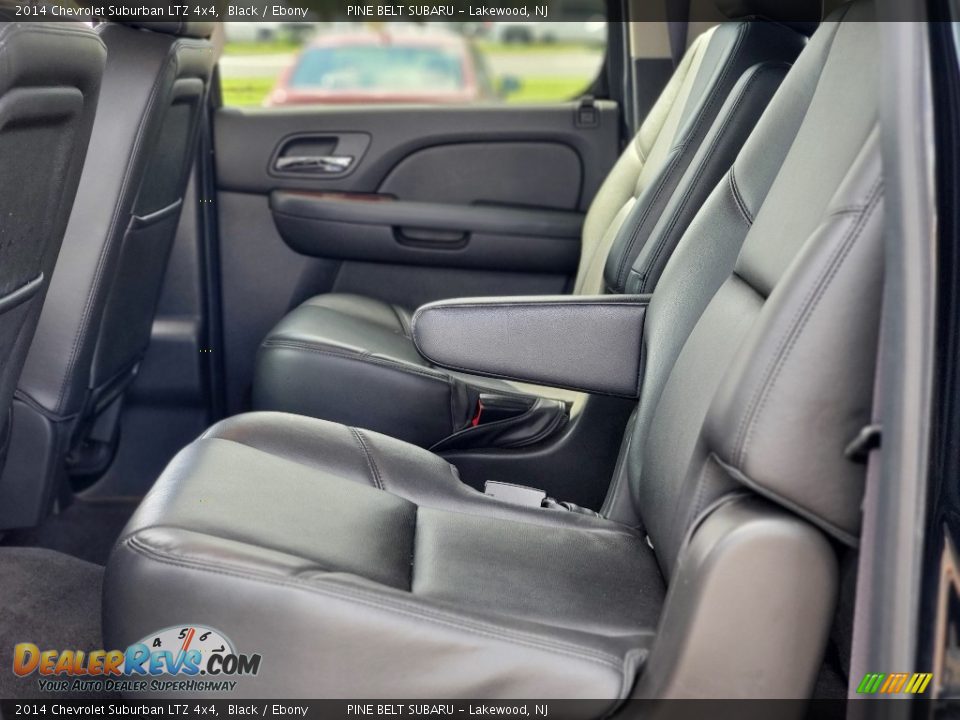 2014 Chevrolet Suburban LTZ 4x4 Black / Ebony Photo #36