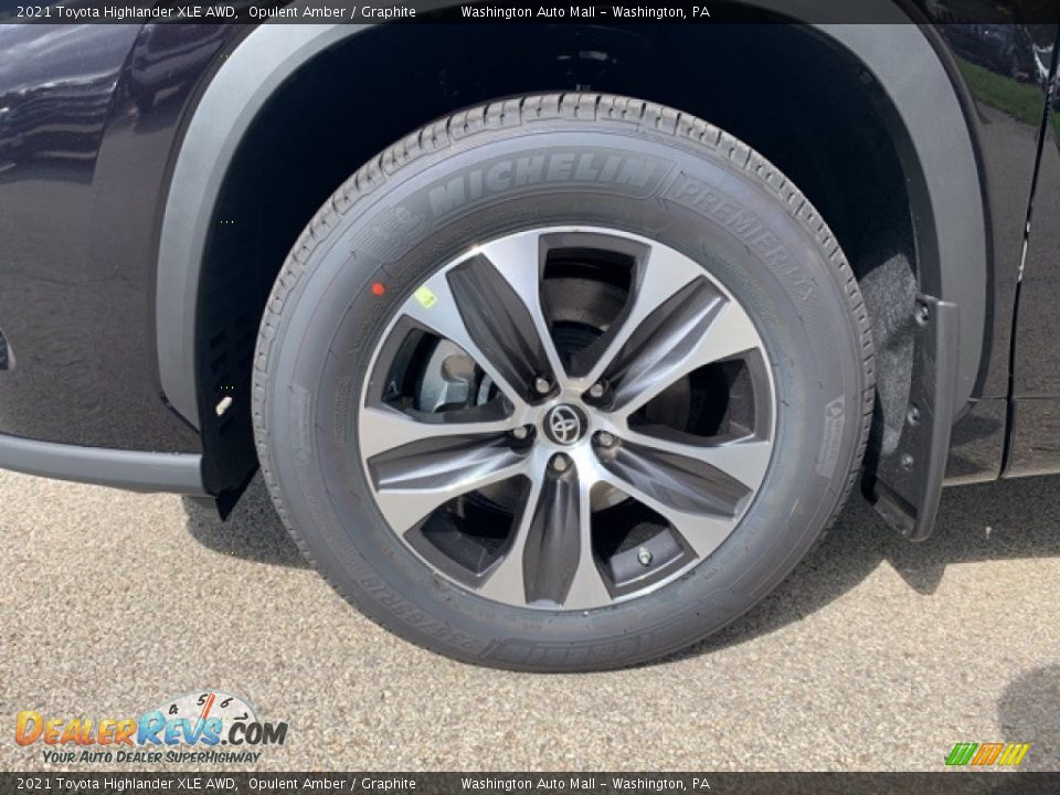 2021 Toyota Highlander XLE AWD Wheel Photo #31