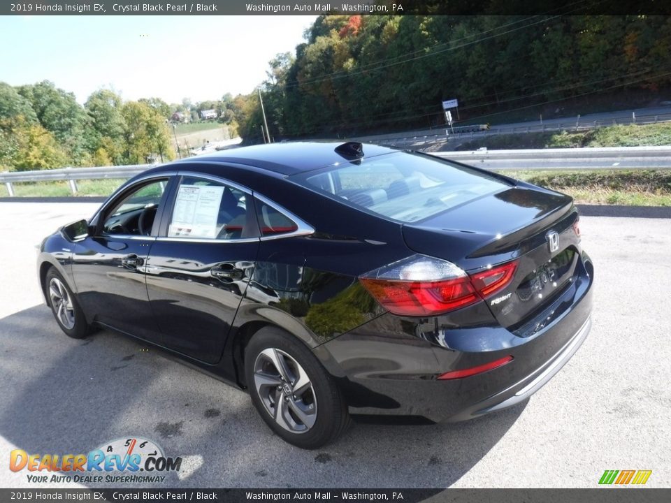 2019 Honda Insight EX Crystal Black Pearl / Black Photo #12