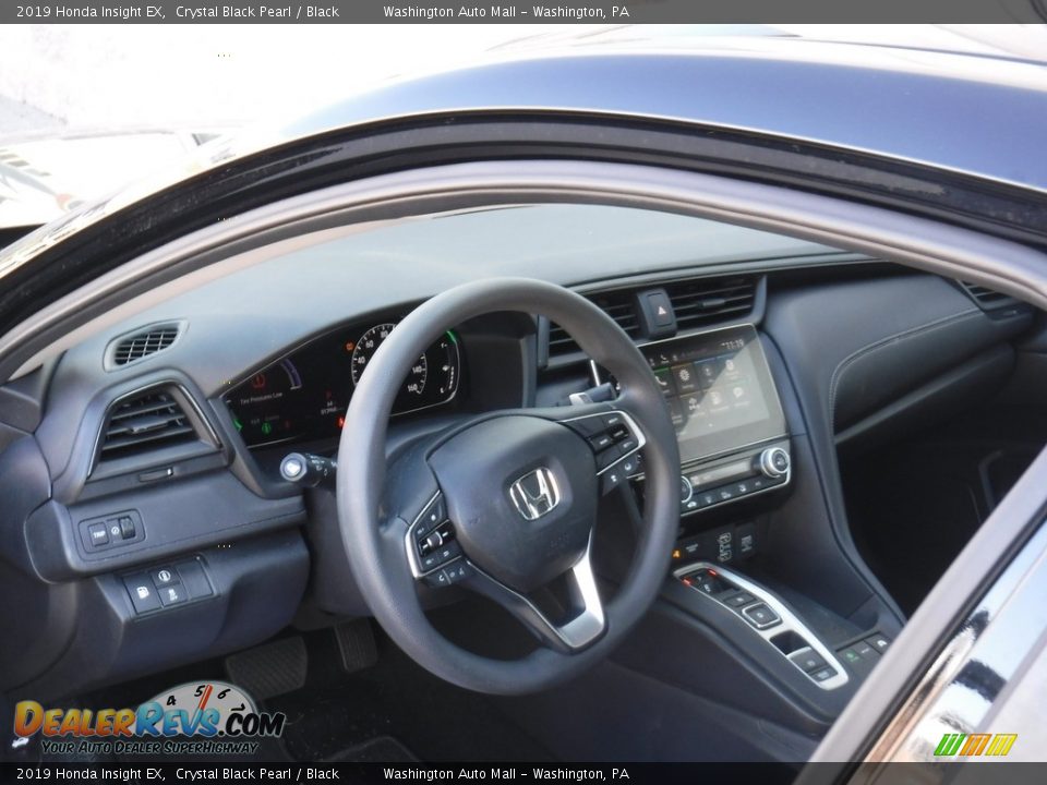 2019 Honda Insight EX Crystal Black Pearl / Black Photo #15