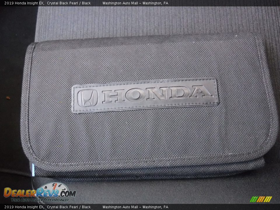 2019 Honda Insight EX Crystal Black Pearl / Black Photo #22
