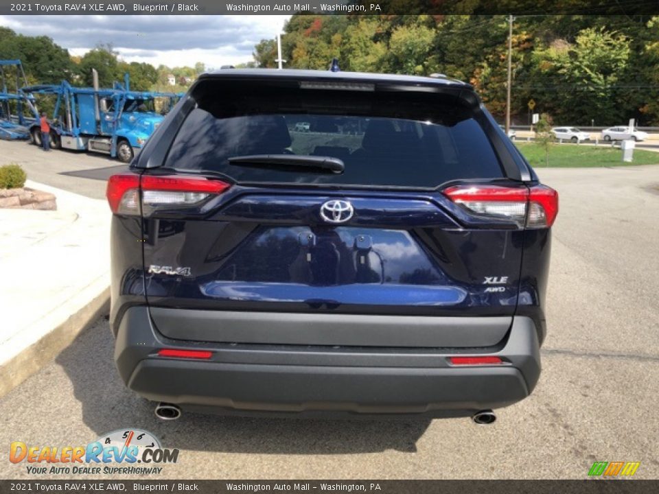 2021 Toyota RAV4 XLE AWD Blueprint / Black Photo #30