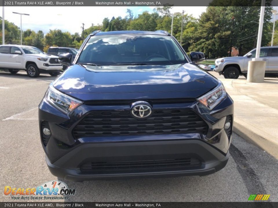 2021 Toyota RAV4 XLE AWD Blueprint / Black Photo #35