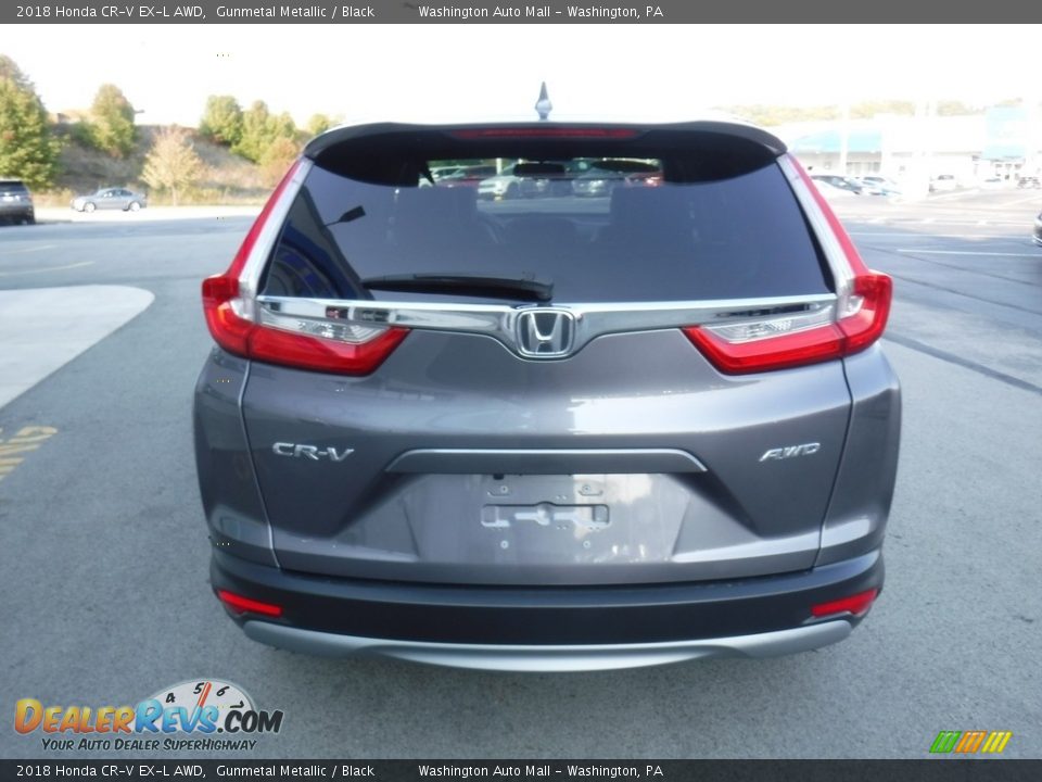 2018 Honda CR-V EX-L AWD Gunmetal Metallic / Black Photo #8
