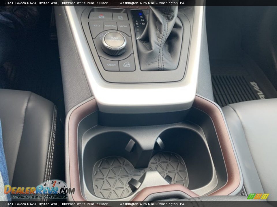 2021 Toyota RAV4 Limited AWD Blizzard White Pearl / Black Photo #16