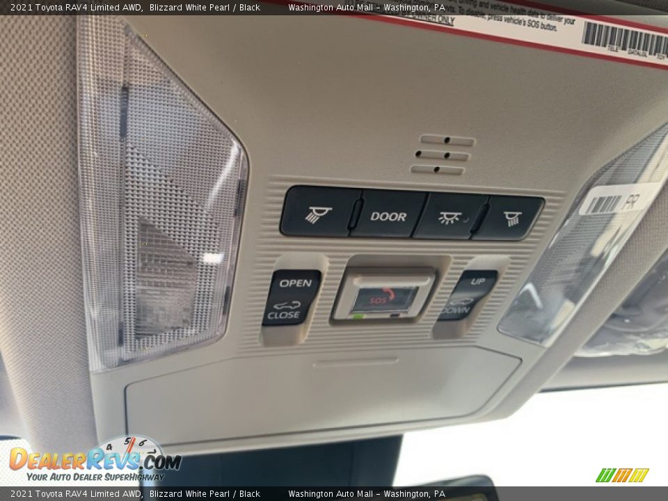 2021 Toyota RAV4 Limited AWD Blizzard White Pearl / Black Photo #17