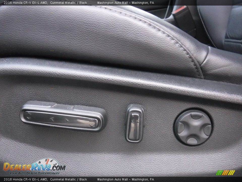2018 Honda CR-V EX-L AWD Gunmetal Metallic / Black Photo #17