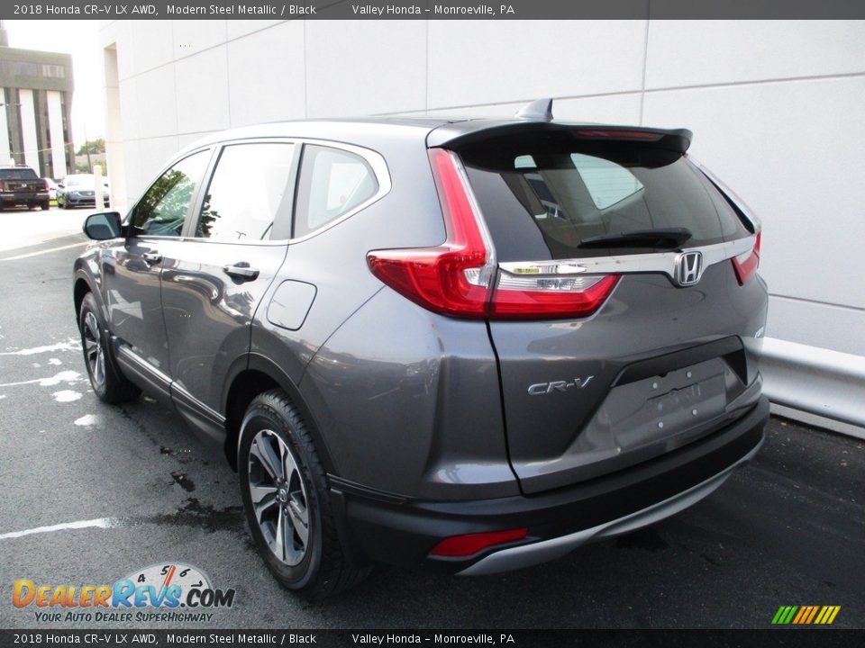 2018 Honda CR-V LX AWD Modern Steel Metallic / Black Photo #3