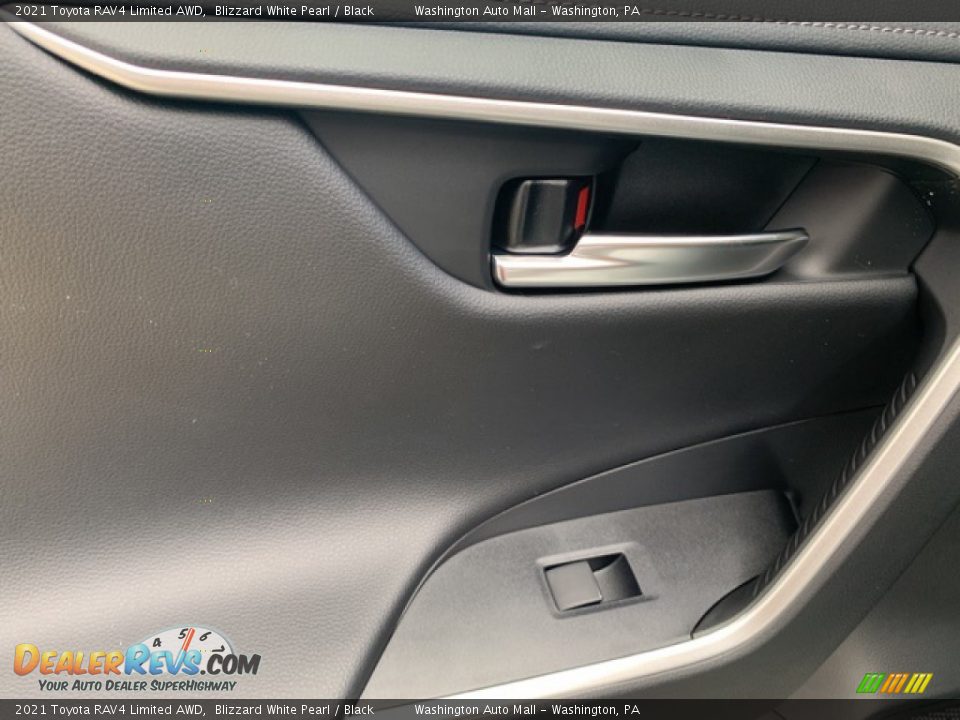2021 Toyota RAV4 Limited AWD Blizzard White Pearl / Black Photo #22