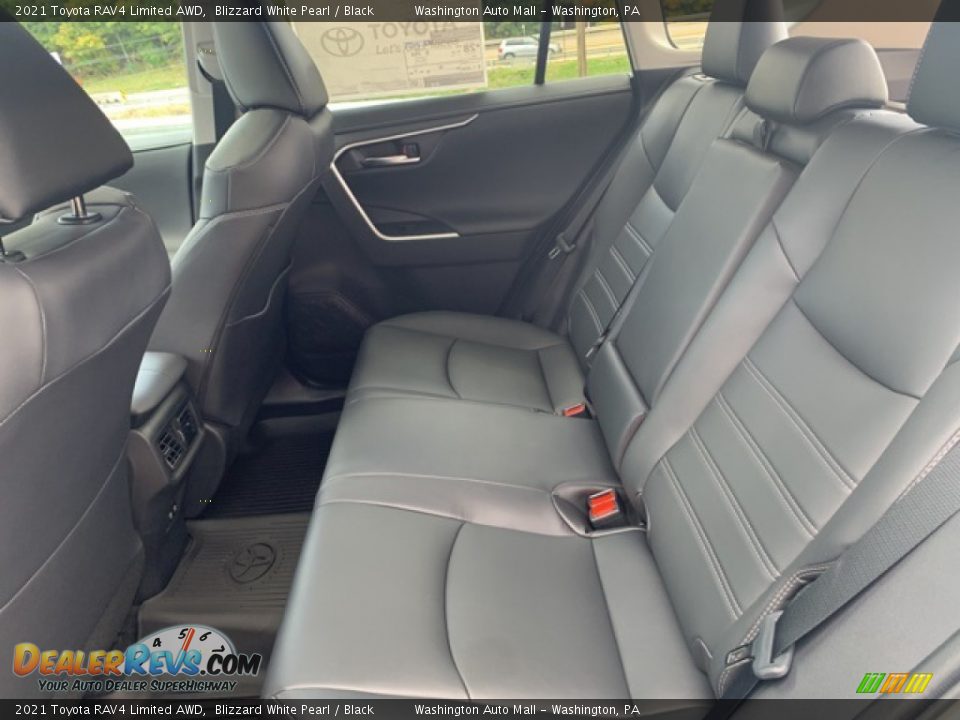 2021 Toyota RAV4 Limited AWD Blizzard White Pearl / Black Photo #23