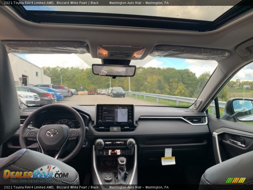 2021 Toyota RAV4 Limited AWD Blizzard White Pearl / Black Photo #26