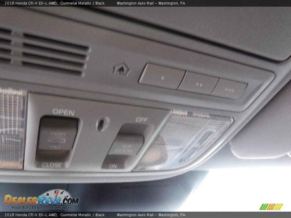 2018 Honda CR-V EX-L AWD Gunmetal Metallic / Black Photo #23