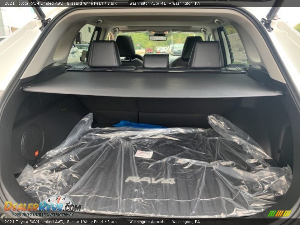2021 Toyota RAV4 Limited AWD Blizzard White Pearl / Black Photo #27