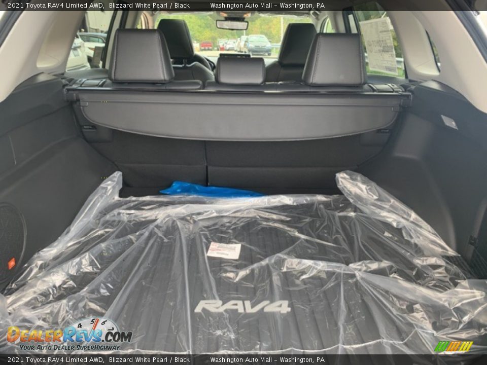 2021 Toyota RAV4 Limited AWD Blizzard White Pearl / Black Photo #28