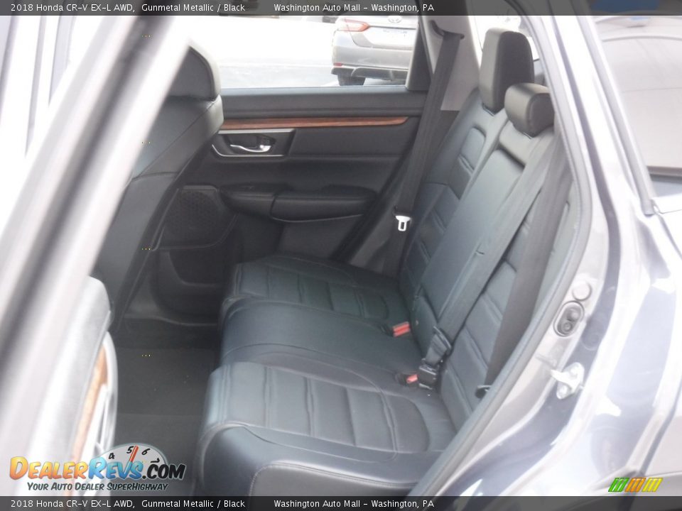 2018 Honda CR-V EX-L AWD Gunmetal Metallic / Black Photo #25