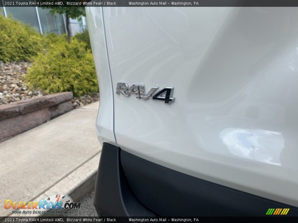 2021 Toyota RAV4 Limited AWD Blizzard White Pearl / Black Photo #31
