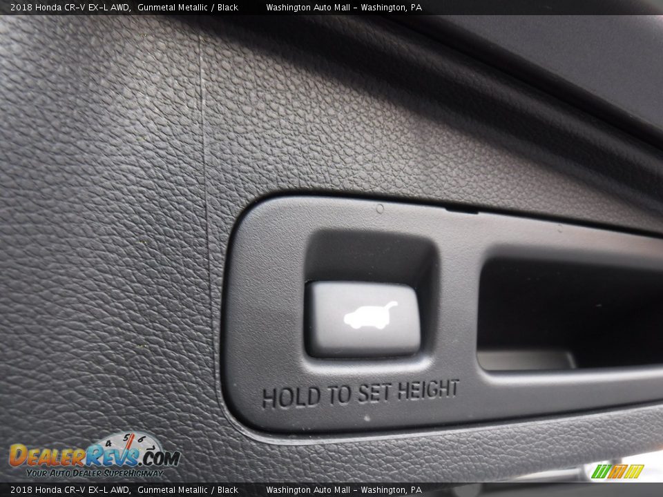 2018 Honda CR-V EX-L AWD Gunmetal Metallic / Black Photo #27