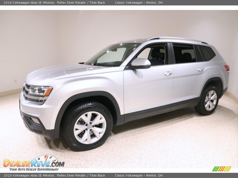 2019 Volkswagen Atlas SE 4Motion Reflex Silver Metallic / Titan Black Photo #3