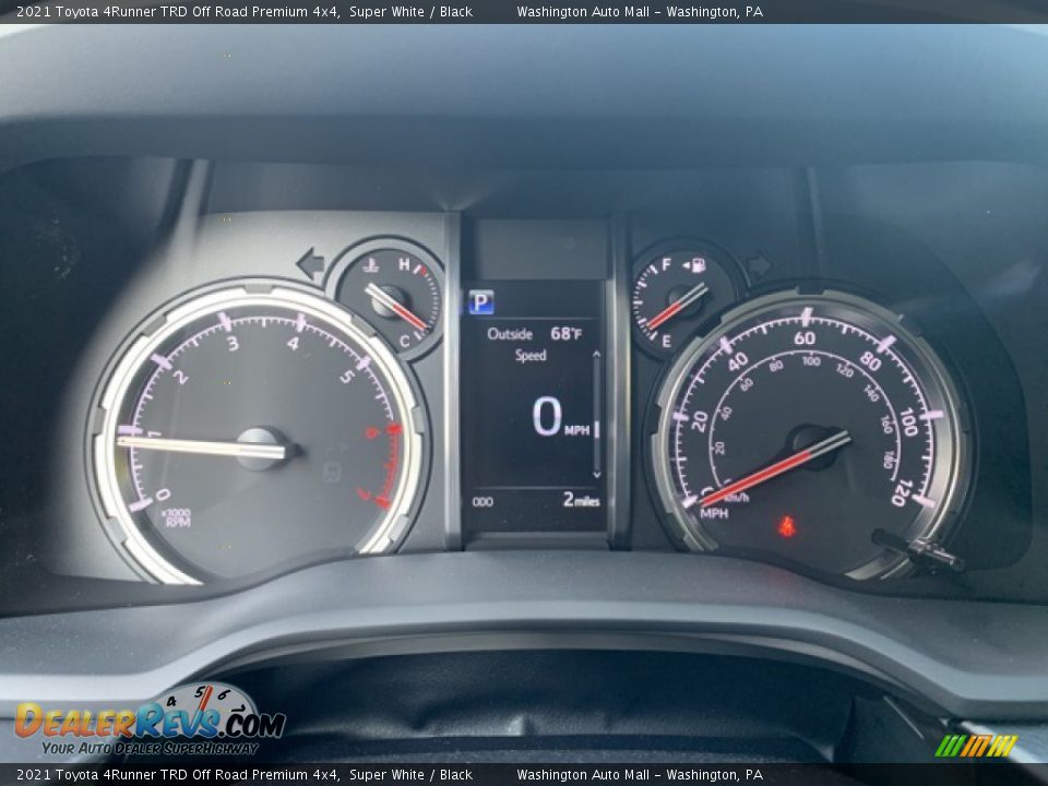 2021 Toyota 4Runner TRD Off Road Premium 4x4 Gauges Photo #4