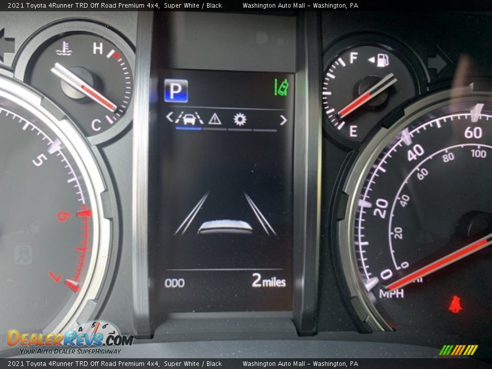 2021 Toyota 4Runner TRD Off Road Premium 4x4 Gauges Photo #5