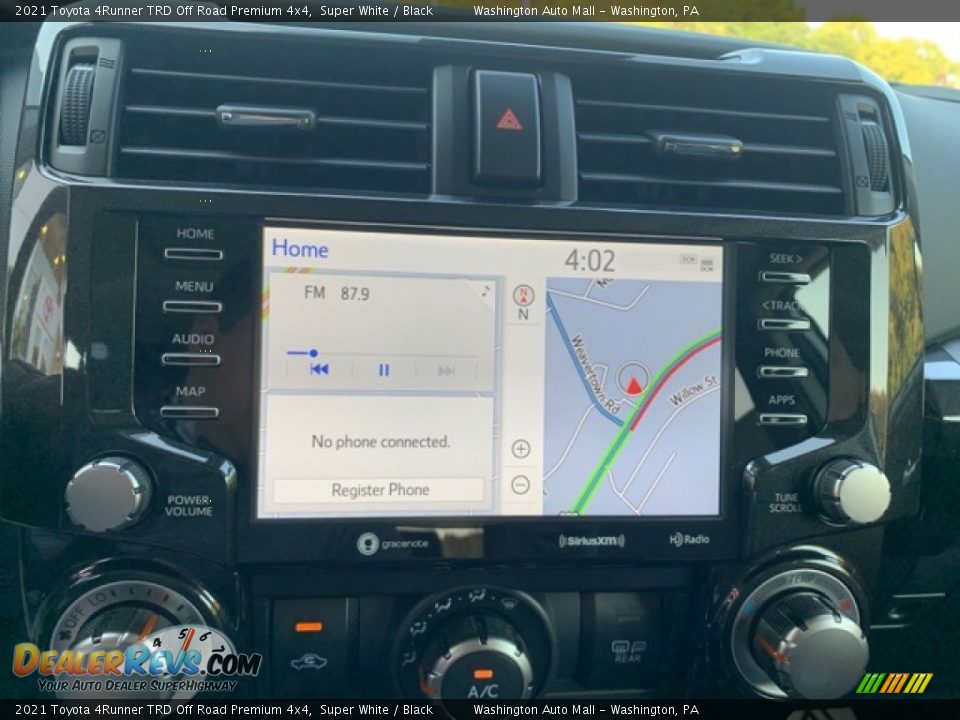 Navigation of 2021 Toyota 4Runner TRD Off Road Premium 4x4 Photo #6