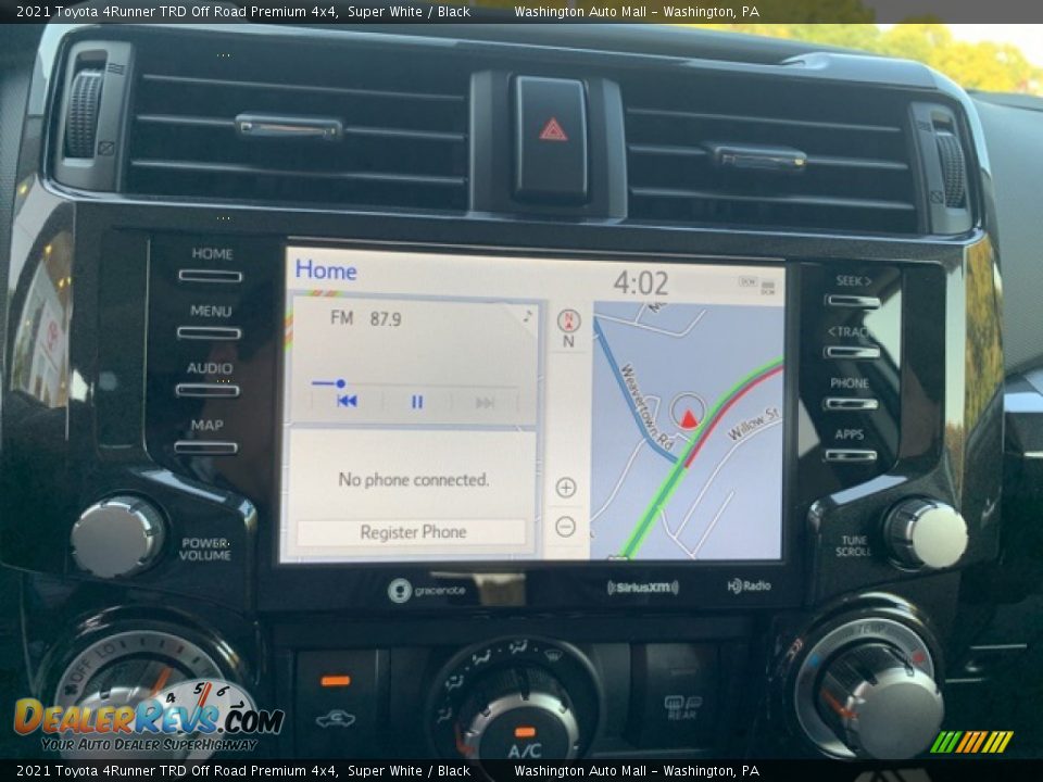 Navigation of 2021 Toyota 4Runner TRD Off Road Premium 4x4 Photo #6