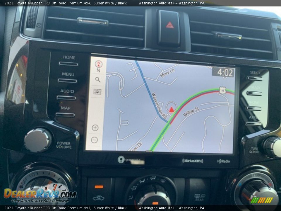 Navigation of 2021 Toyota 4Runner TRD Off Road Premium 4x4 Photo #7