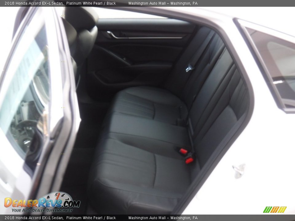 2018 Honda Accord EX-L Sedan Platinum White Pearl / Black Photo #23