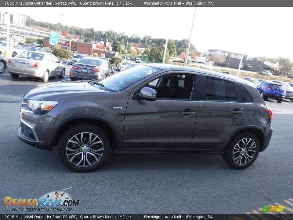 2018 Mitsubishi Outlander Sport ES AWC Quartz Brown Metallic / Black Photo #6