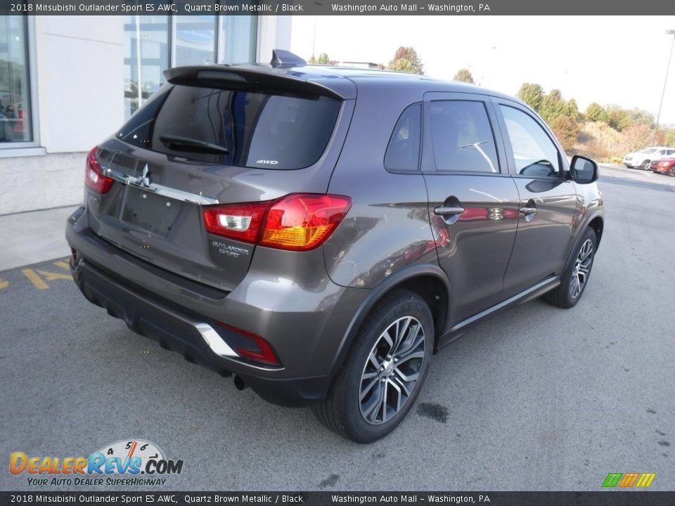 2018 Mitsubishi Outlander Sport ES AWC Quartz Brown Metallic / Black Photo #9