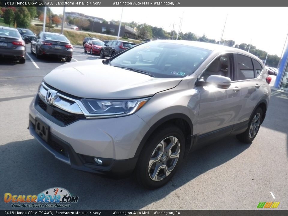 2018 Honda CR-V EX AWD Sandstorm Metallic / Ivory Photo #5