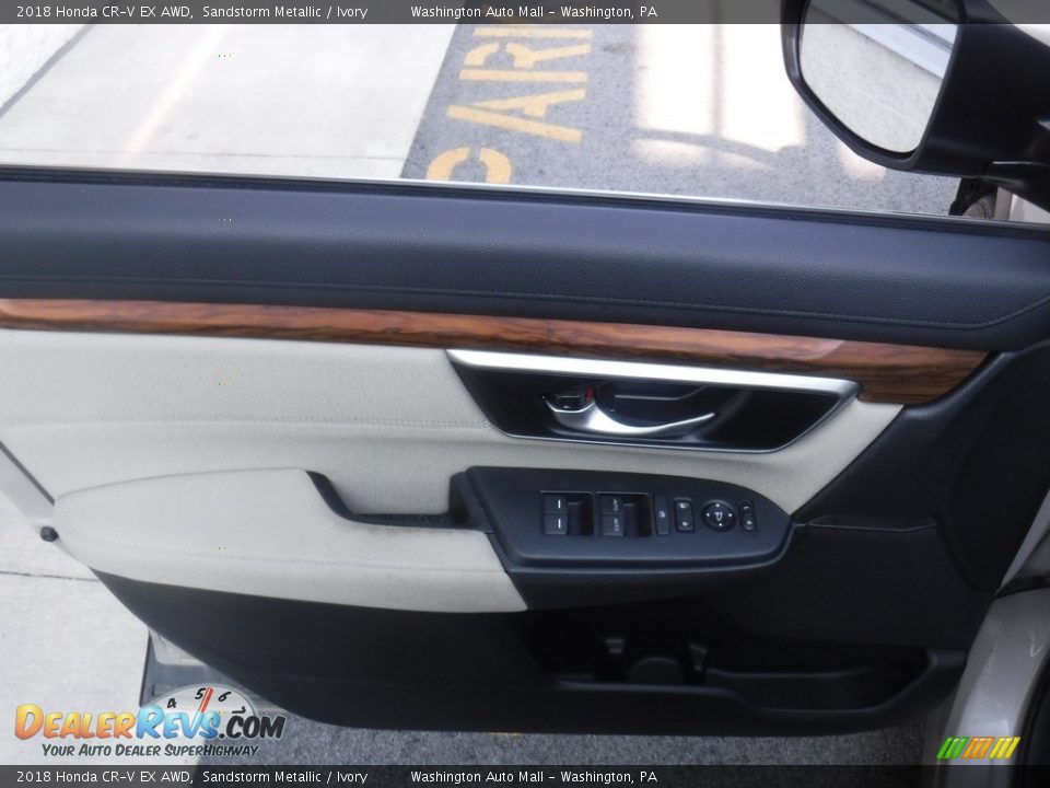 2018 Honda CR-V EX AWD Sandstorm Metallic / Ivory Photo #11