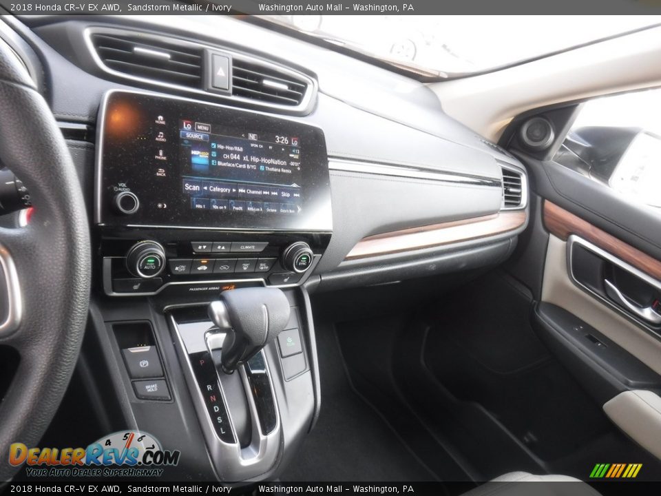 2018 Honda CR-V EX AWD Sandstorm Metallic / Ivory Photo #16