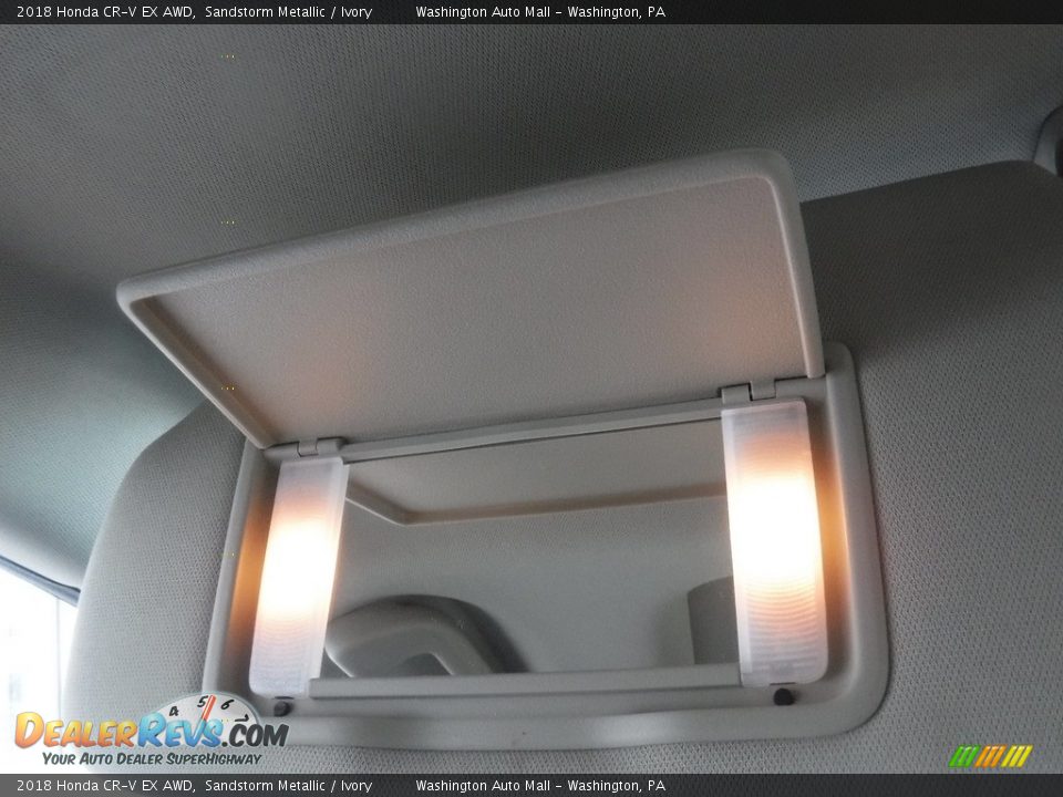 2018 Honda CR-V EX AWD Sandstorm Metallic / Ivory Photo #18