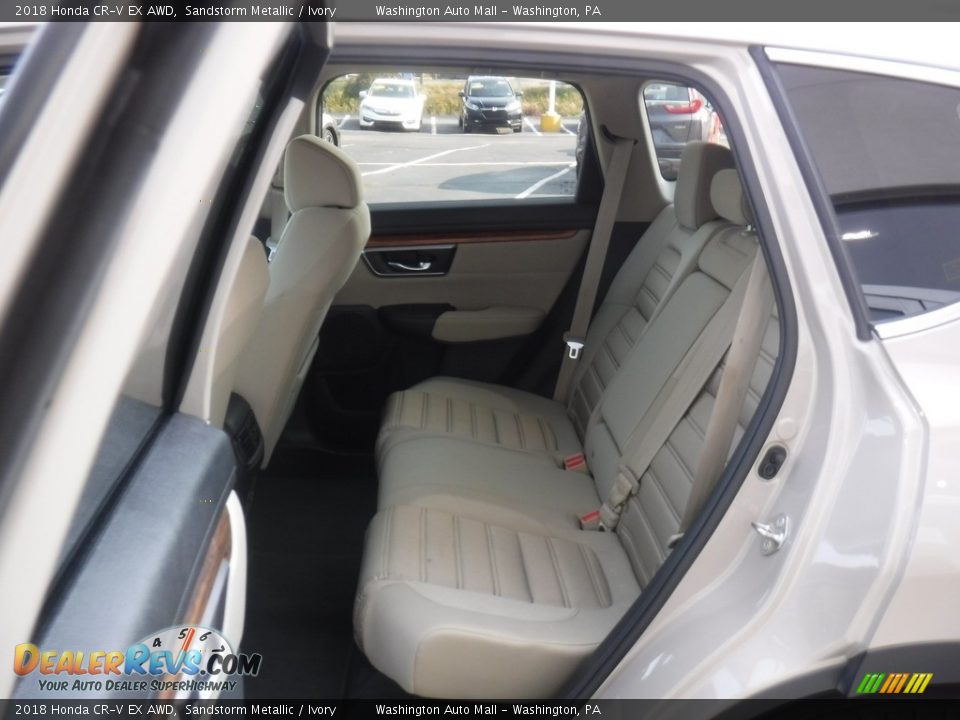 2018 Honda CR-V EX AWD Sandstorm Metallic / Ivory Photo #23