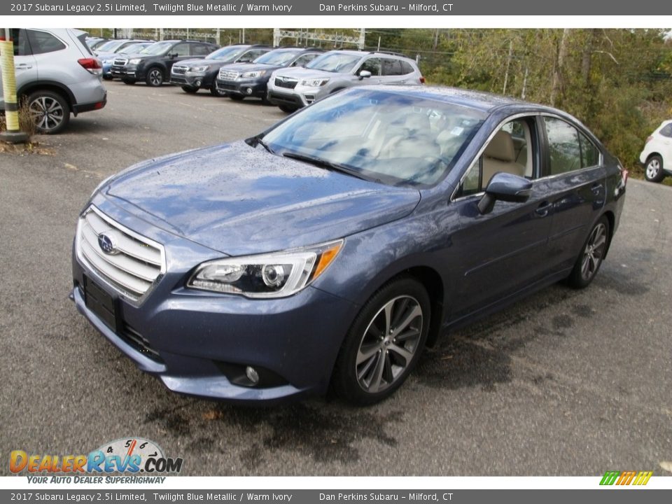 2017 Subaru Legacy 2.5i Limited Twilight Blue Metallic / Warm Ivory Photo #1