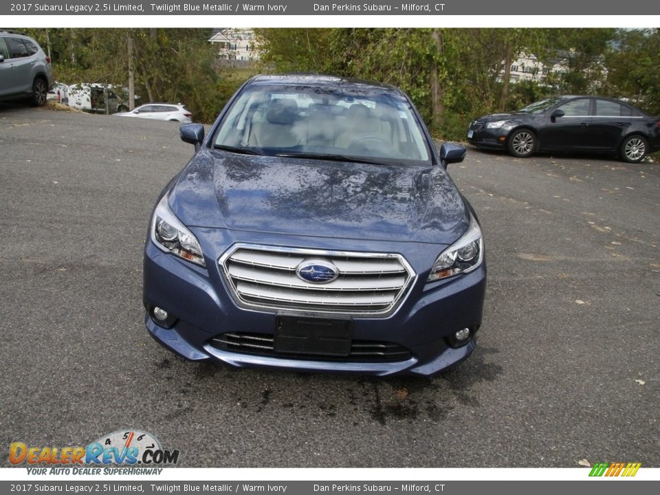2017 Subaru Legacy 2.5i Limited Twilight Blue Metallic / Warm Ivory Photo #2