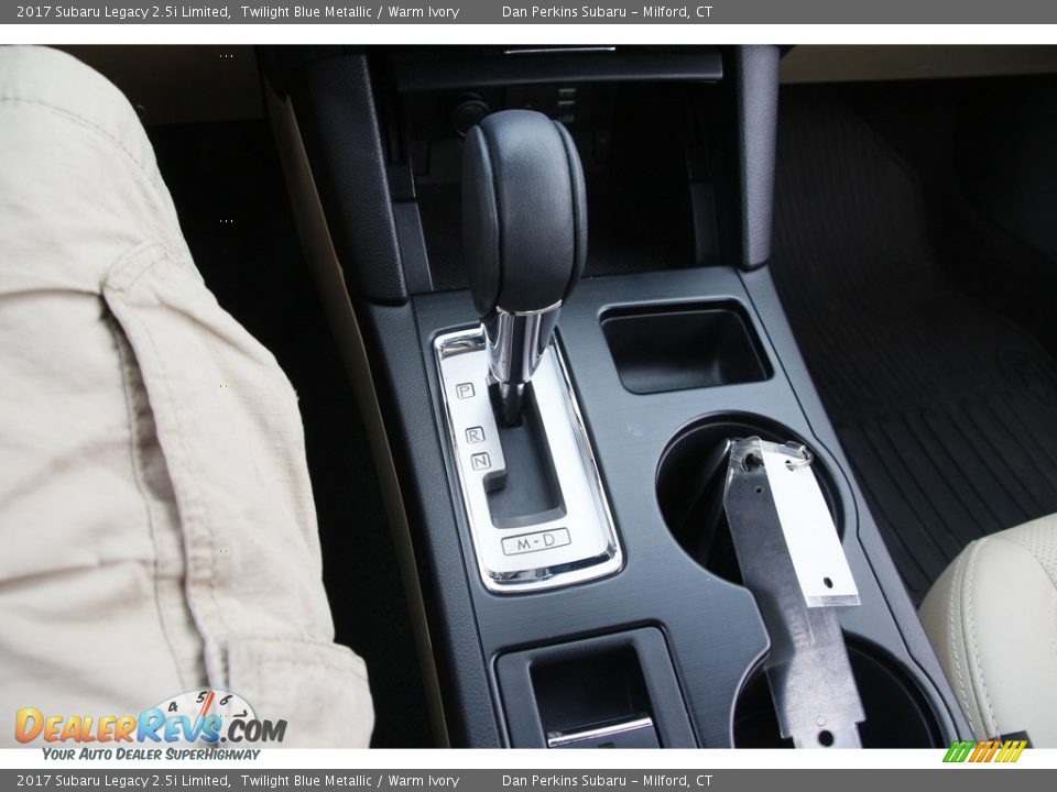 2017 Subaru Legacy 2.5i Limited Twilight Blue Metallic / Warm Ivory Photo #20