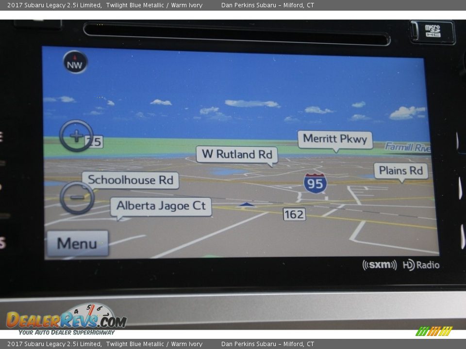 2017 Subaru Legacy 2.5i Limited Twilight Blue Metallic / Warm Ivory Photo #21