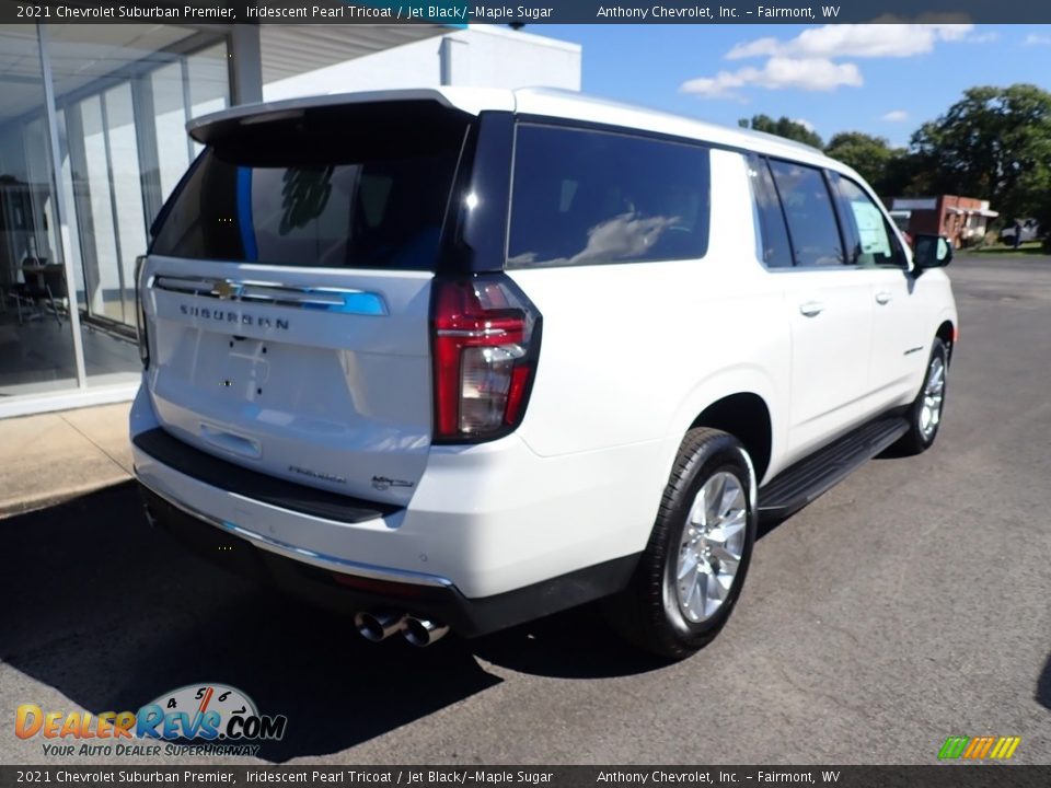 2021 Chevrolet Suburban Premier Iridescent Pearl Tricoat / Jet Black/­Maple Sugar Photo #7