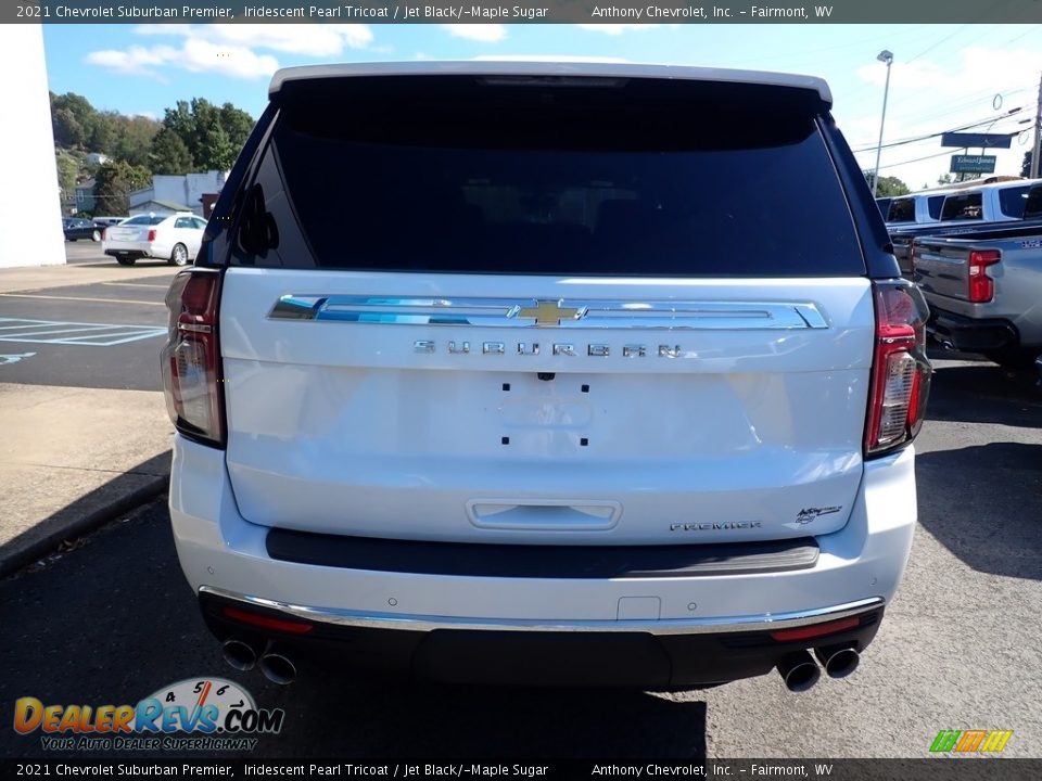 2021 Chevrolet Suburban Premier Iridescent Pearl Tricoat / Jet Black/­Maple Sugar Photo #8