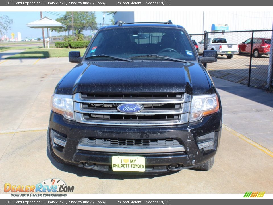 2017 Ford Expedition EL Limited 4x4 Shadow Black / Ebony Photo #3