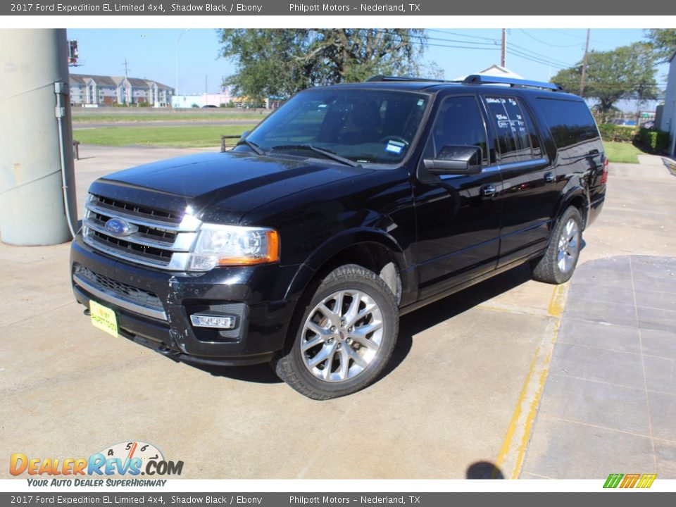 2017 Ford Expedition EL Limited 4x4 Shadow Black / Ebony Photo #4
