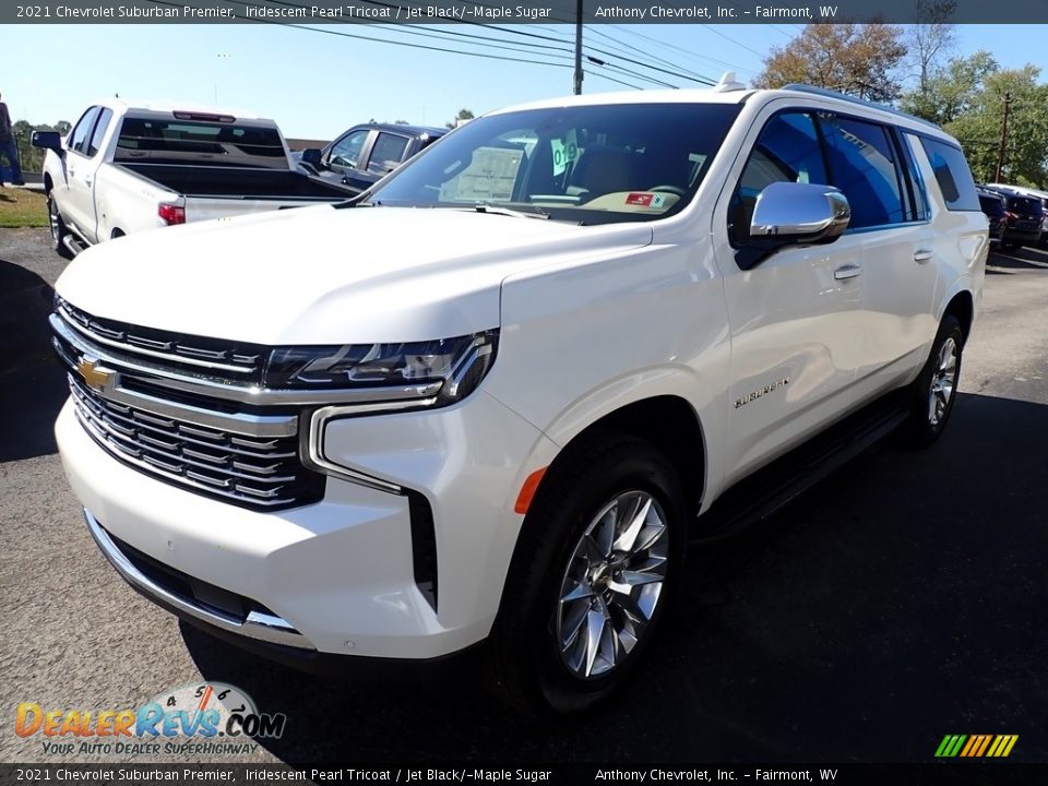 2021 Chevrolet Suburban Premier Iridescent Pearl Tricoat / Jet Black/­Maple Sugar Photo #10