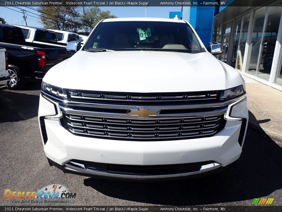 2021 Chevrolet Suburban Premier Iridescent Pearl Tricoat / Jet Black/­Maple Sugar Photo #11